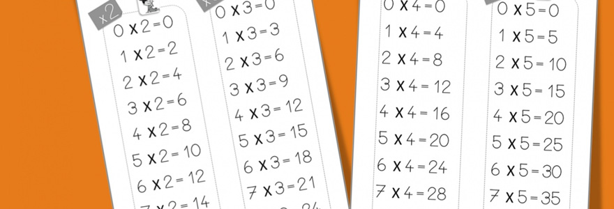 tables de multiplication